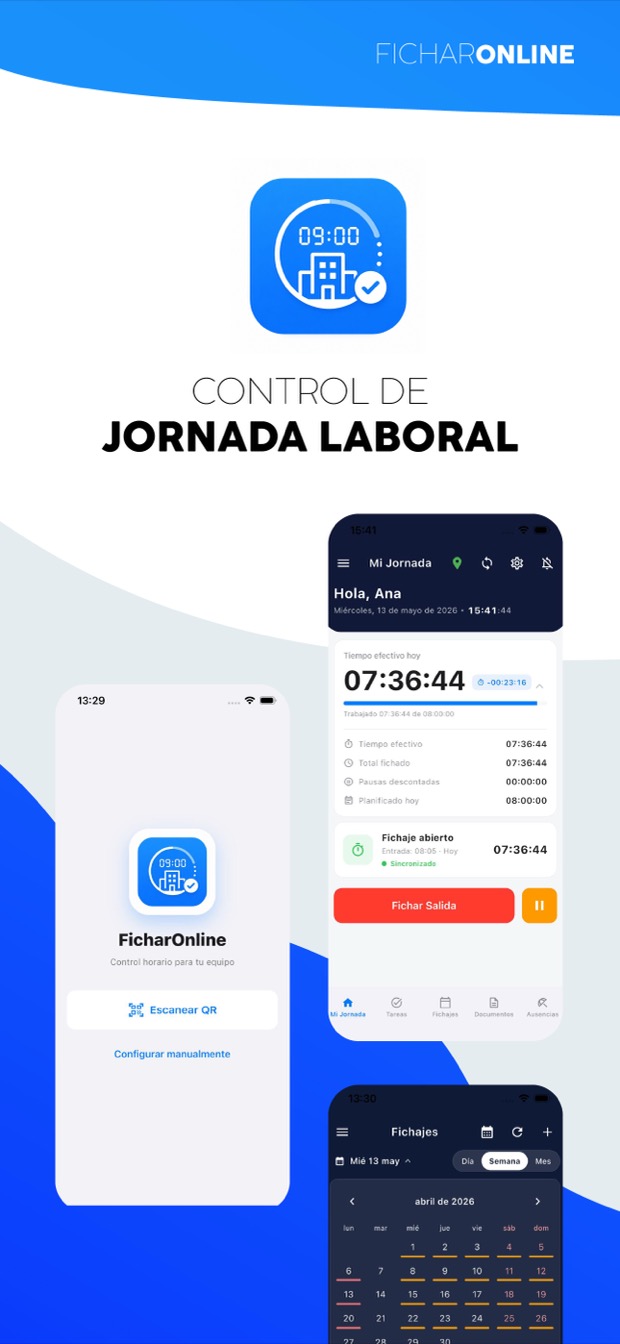 App móvil Fichar Laboral